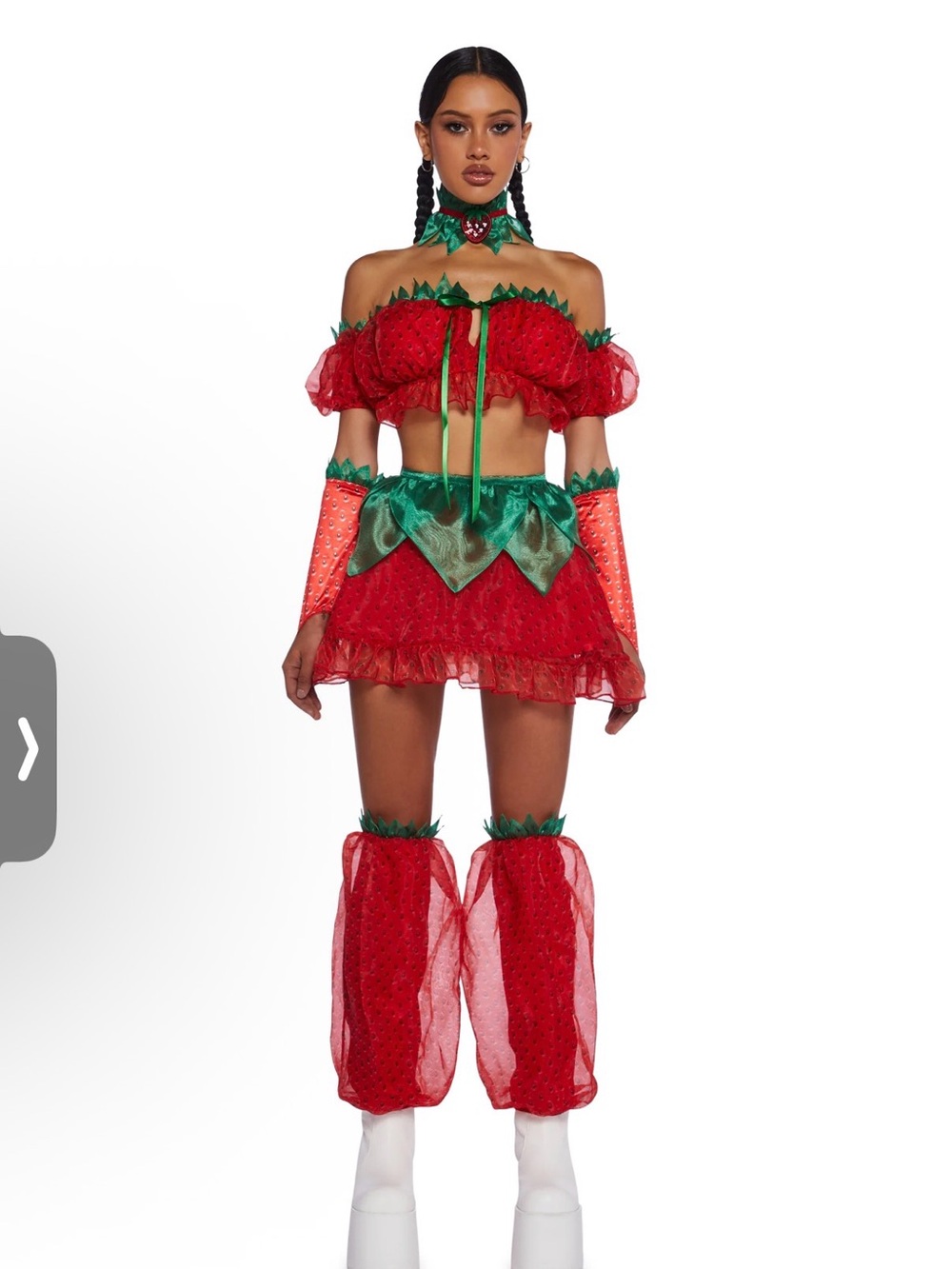 Dolls Kill Strawberry Halloween Costume